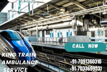 Choose King Train Ambulance Service in Ranchi with world – class medical facility