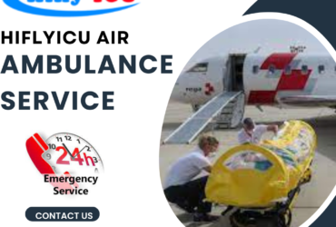 Skilled Medical Team Air Ambulance Service in Dibrugarh by Hiflyicu