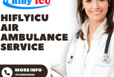 Cutting Edge Equipment Air Ambulance Service in Allahabad by Hiflyicu
