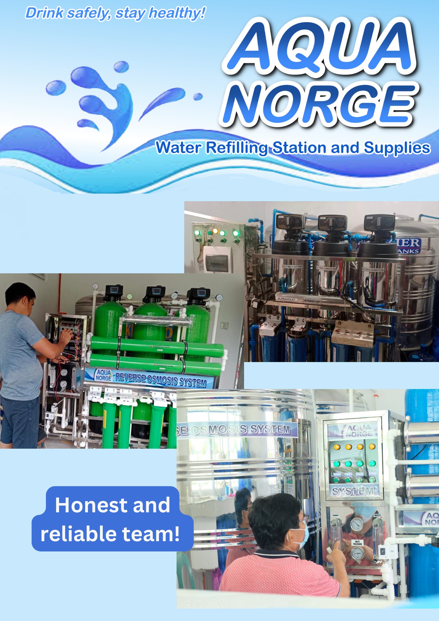 Aqua norge water station supplies trading inquire now!