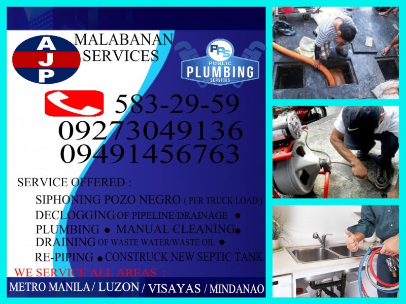 PARANAQUE CITY 09273049136 MALABANAN POZO NEGRO & DECLOGGING SERVICES