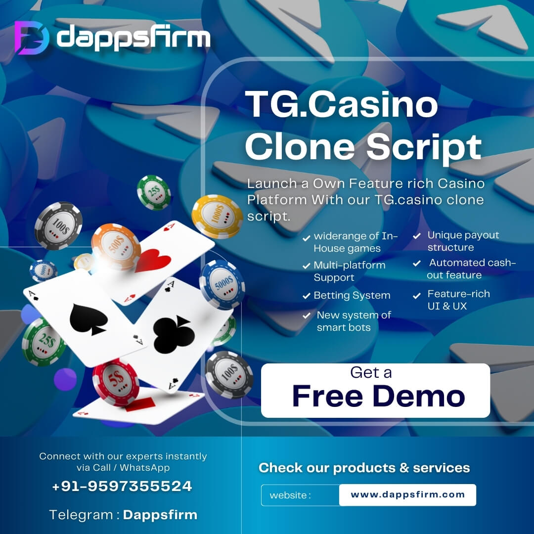 Telegram-Based Tg.Casino  Script: Start Gambling Business Now