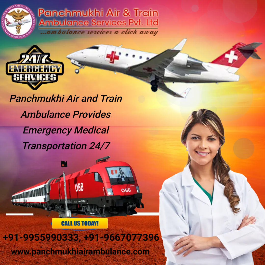 Panchmukhi Train Ambulance in Ranchi Serves as the Best Relocation Provider