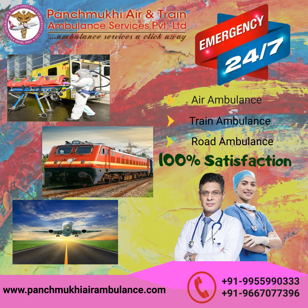 Panchmukhi Train Ambulance in Guwahati – Supporting the urgent repatriation needs
