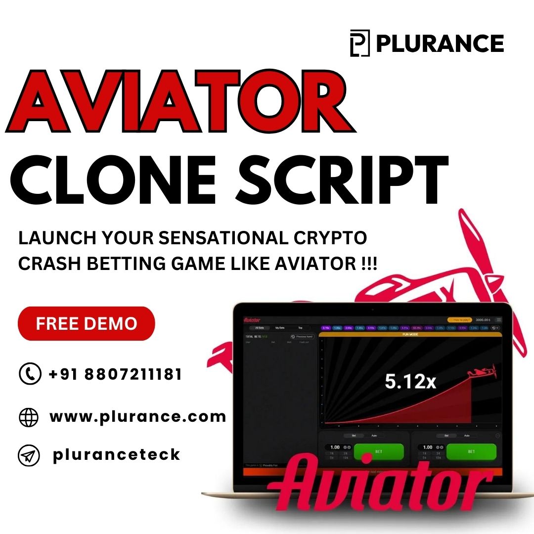 Yield High Revenue With Plurance's Feature-Rich Aviator  Script