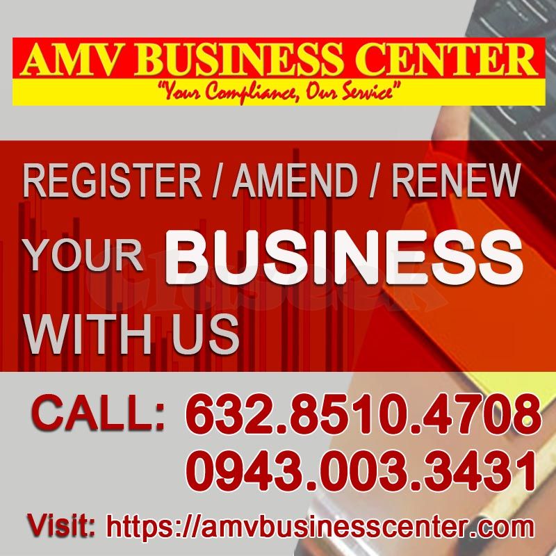 Business Registration, Retirement, Amend, Change or Transfer of Ownership