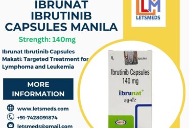 Ibrunat Ibrutinib 140mg Capsules Affordable Price Manila Philippines