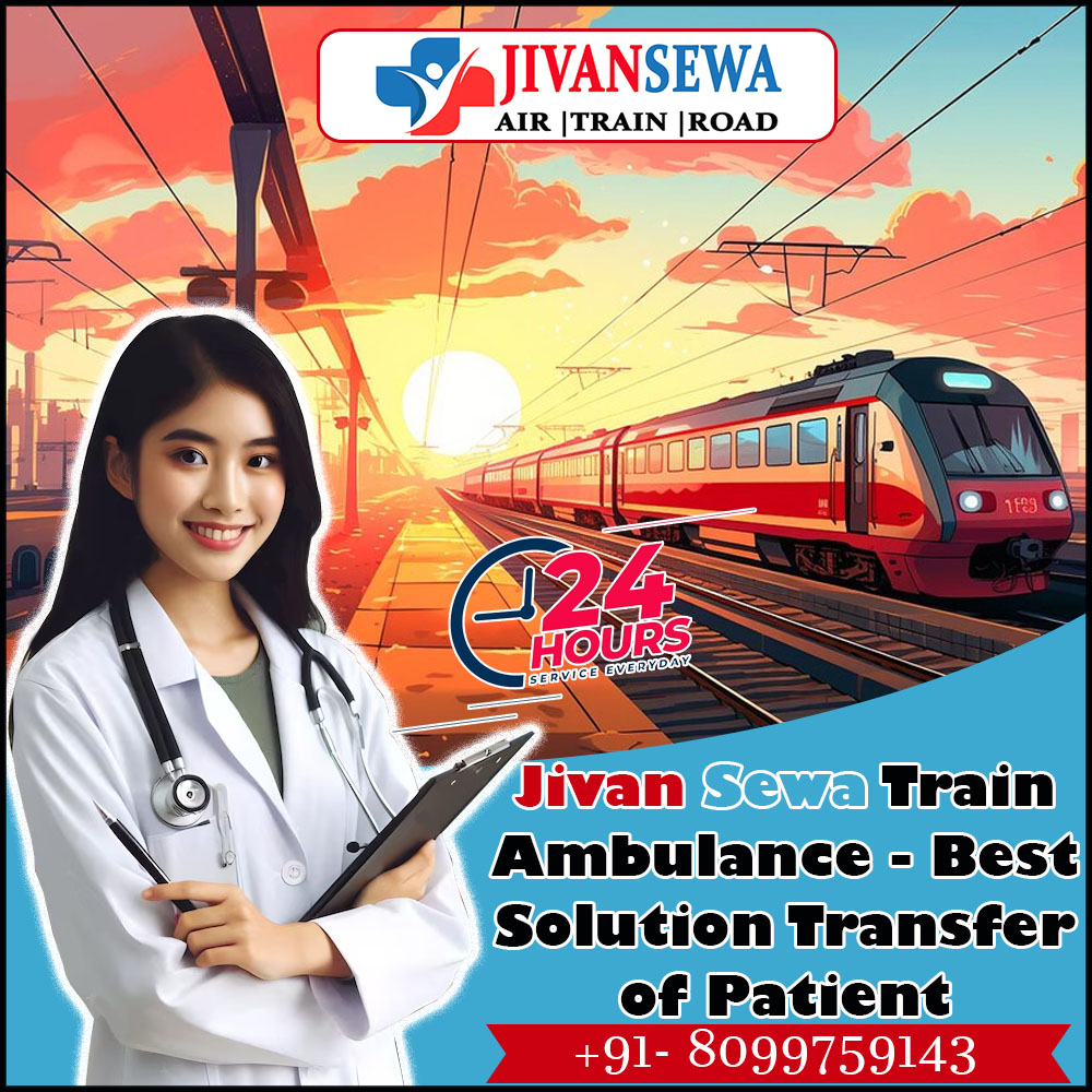 Get an Emergency Air and Train Ambulance in Guwahati – JivanSewa