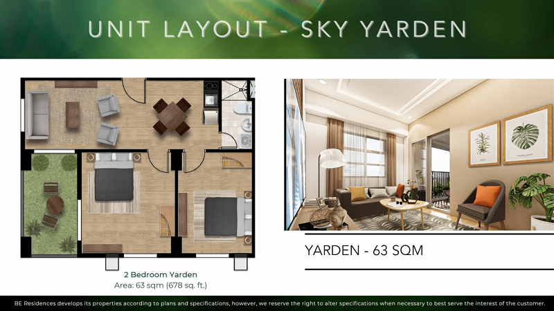 CONDO NEAREST CCLEX BALAI CORDOVA SKY YARDEN (GARDEN) UNIT