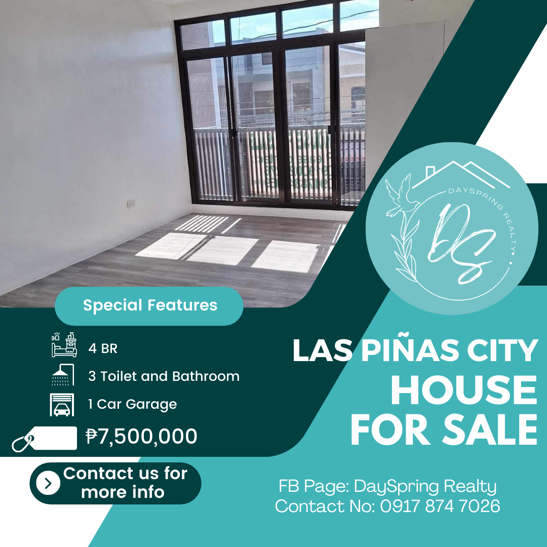 House for Sale in Las Piñas City 7.5M