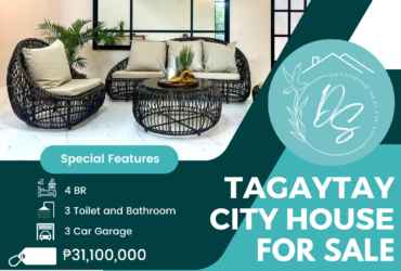 BRAND NEW MODERN REST HOUSE FOR SALE IN TAGAYTAY 31.1M