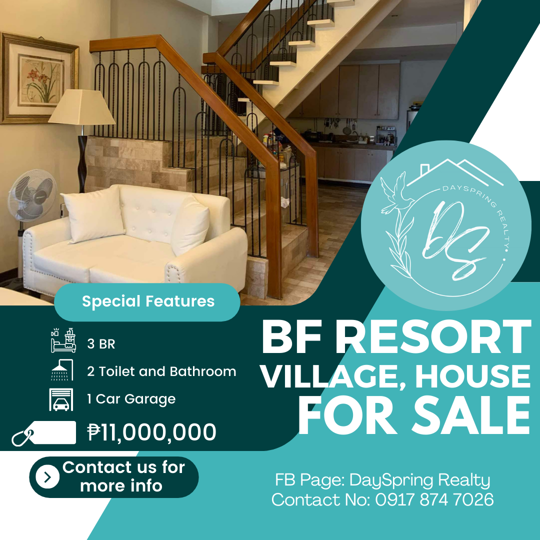 BF Resort Village House for Sale 11M