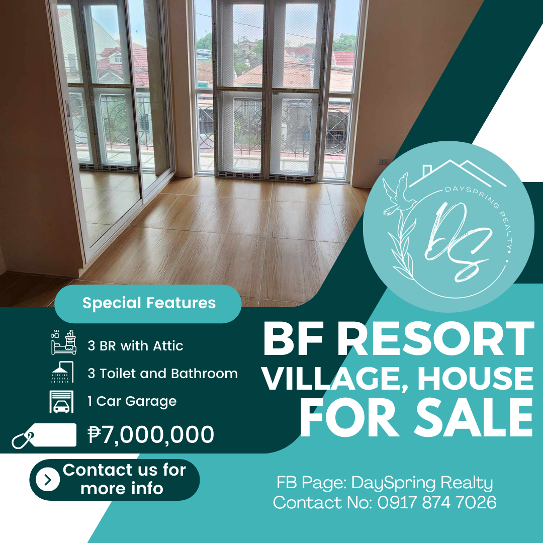Townhouse for Sale in BF Resort Village 7M