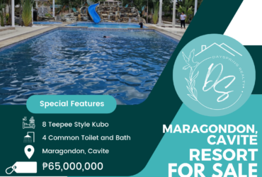 Swimming Pool Resort for Sale in Maragondon, Cavite 65M