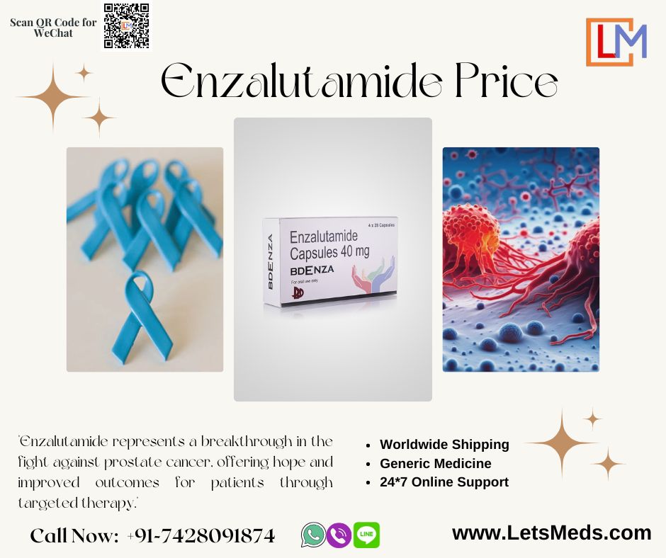 Buy Enzalutamide 40 mg Price | Bdenza Capsules Online Metro Manila Philippines