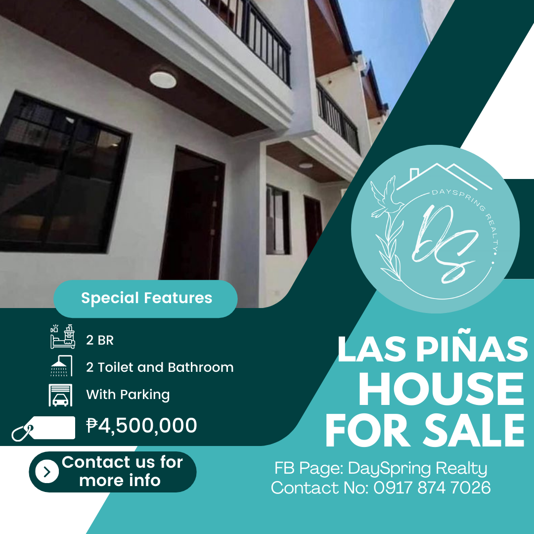 House for Sale in Pilar Village, Las Piñas City 4.5M