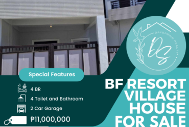 2 Storey House for Sale in BF Resort Village 11M