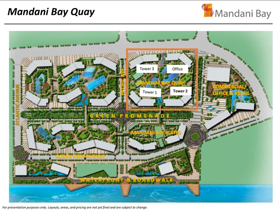 1BR MANDANI BAY CEBU UPDATED PRICE MBQ TOWER 3