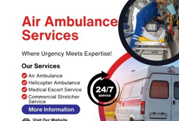 Trusted Air Ambulance Service in Delhi – EMSOS Medical