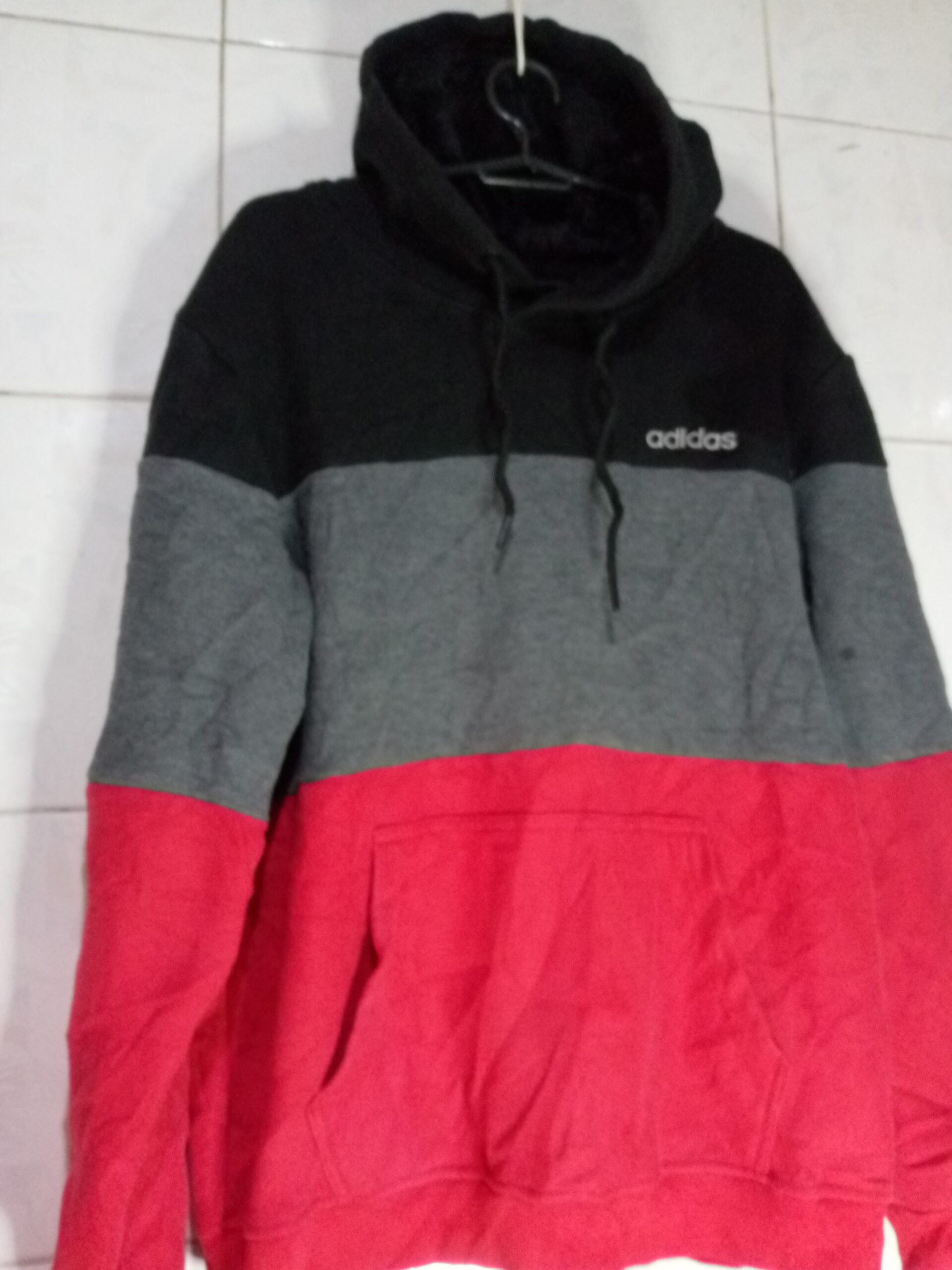 FOR SALE Large 3-Colored ADIDAS Hoodie