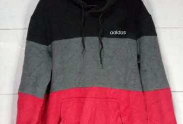 FOR SALE Large 3-Colored ADIDAS Hoodie