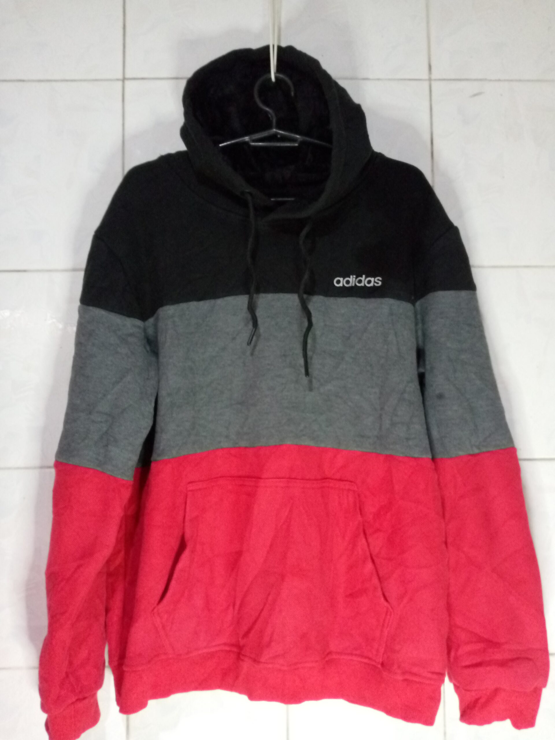 FOR SALE Large 3-Colored ADIDAS Hoodie