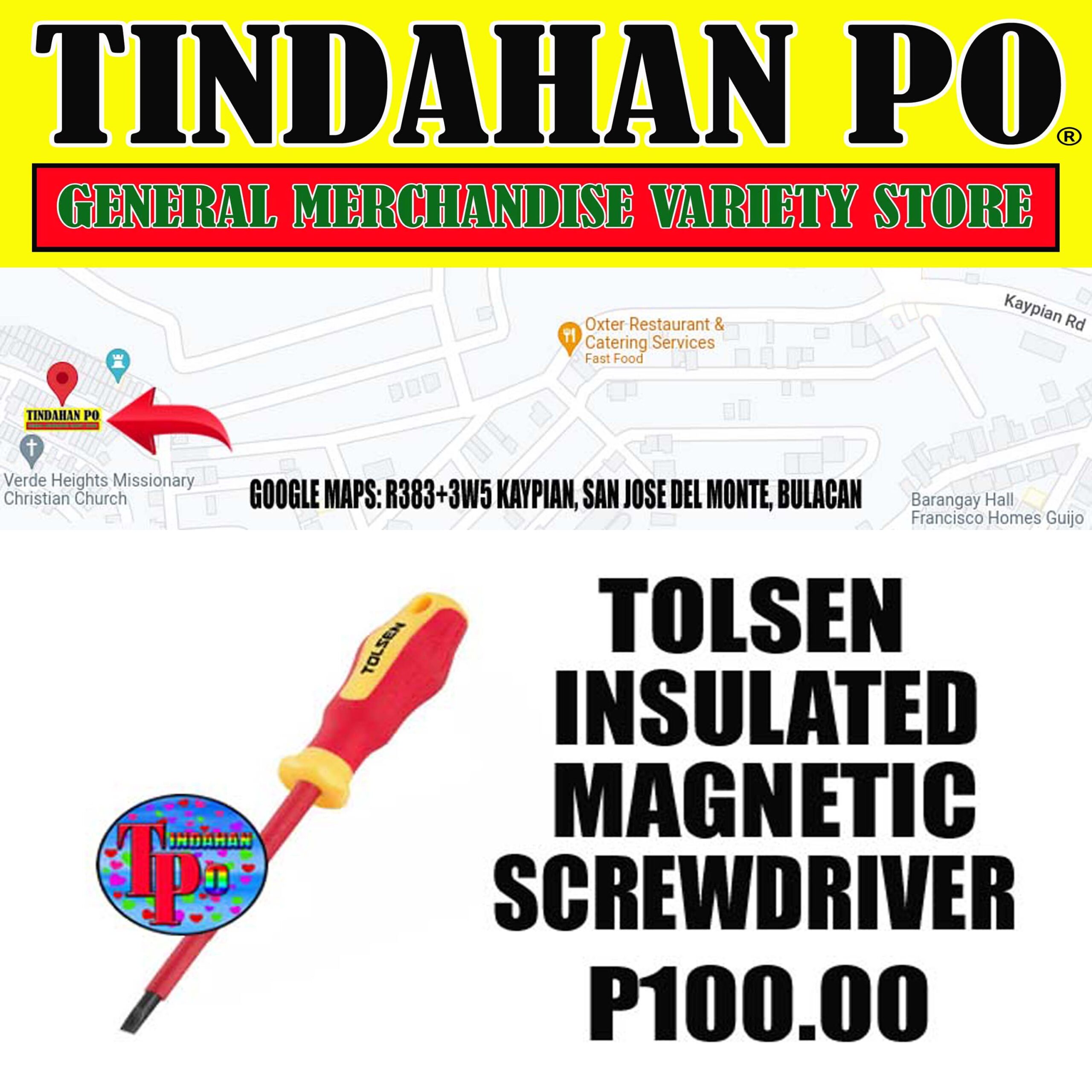 SCREWDRIVER INSOLATED MAGNETIC