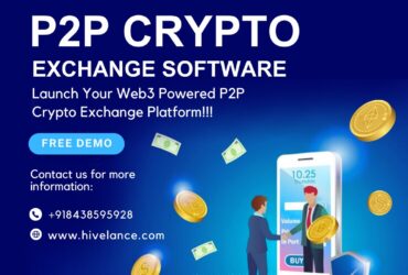 Get Your P2P cryptocurrency exchange software With Hivelance