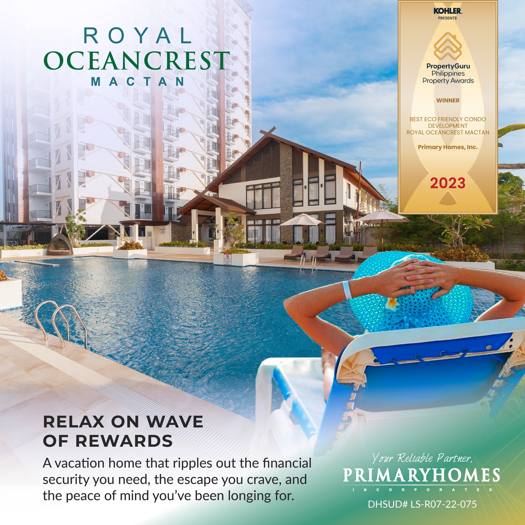 2BR WITH PARKING CONDO MACTAN CEBU ROYAL OCEAN CREST