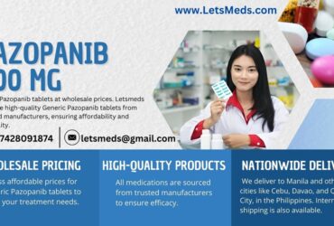 Pazopanib 200 mg Price in Manila, Philippines – Affordable Generic Tablets at LetsMeds