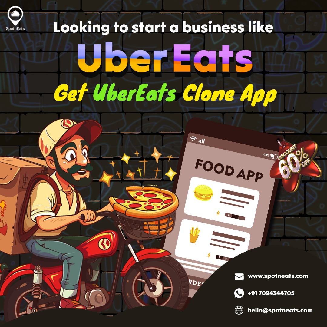Launch a UberEats  App for Business  with 100% Customized