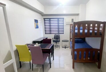 Fully Furnished Studio Condo Unit For Rent – 36th Floor at Blue Residences