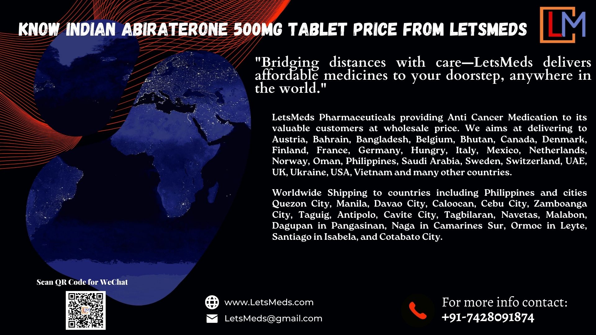 Purchase Abiraterone Tablet Online Cost Philippines