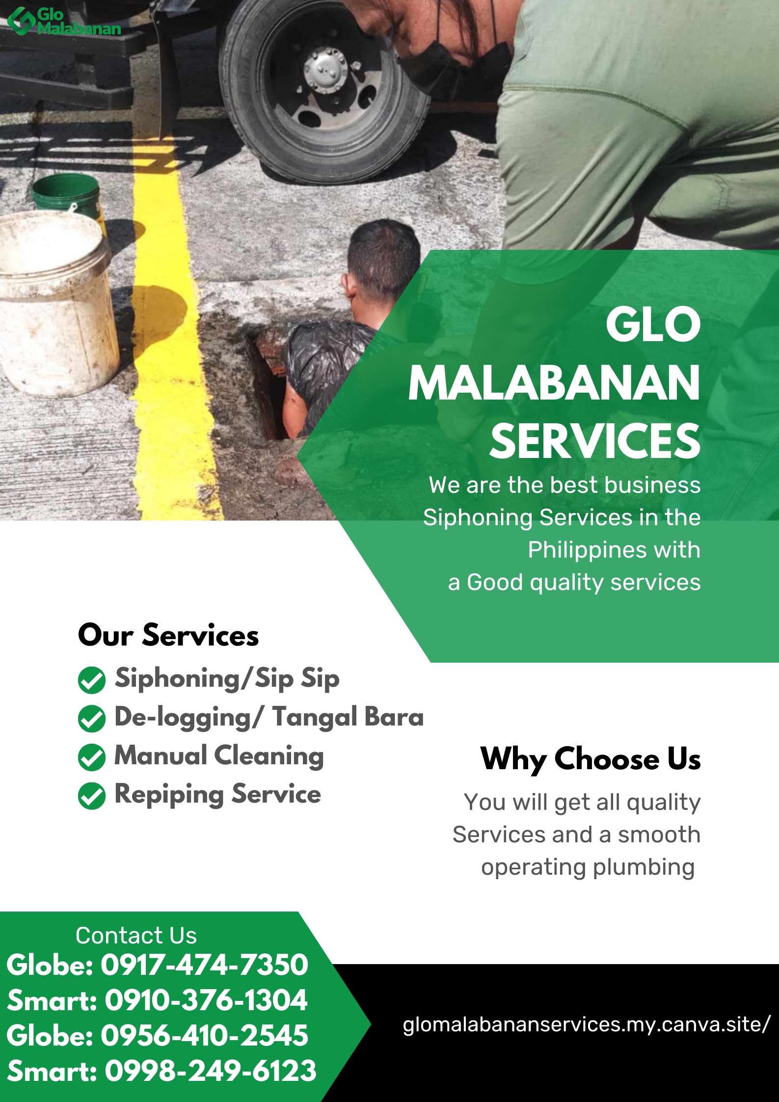 GLO Malabanan Siphoning Services