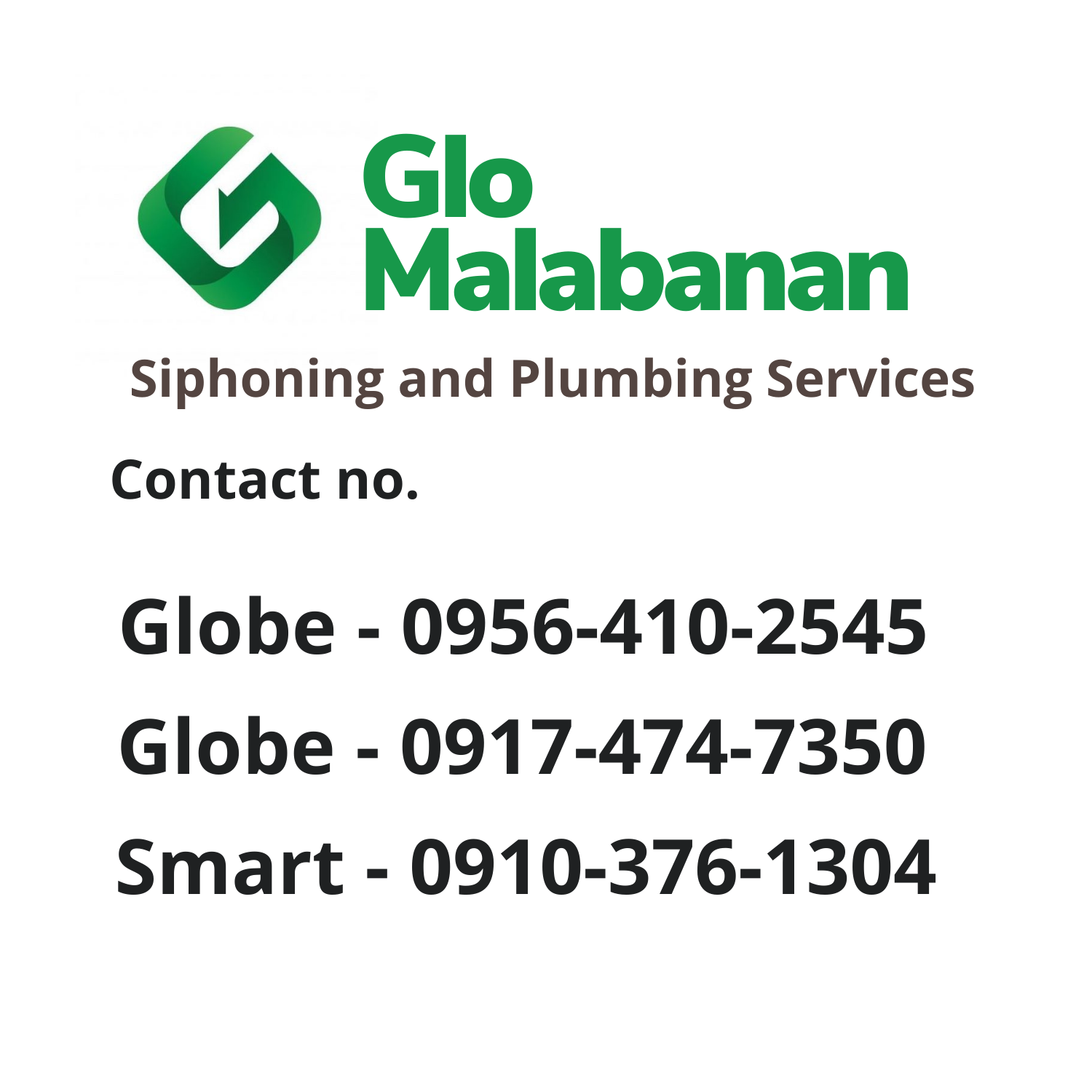 GLO Malabanan Siphoning Services