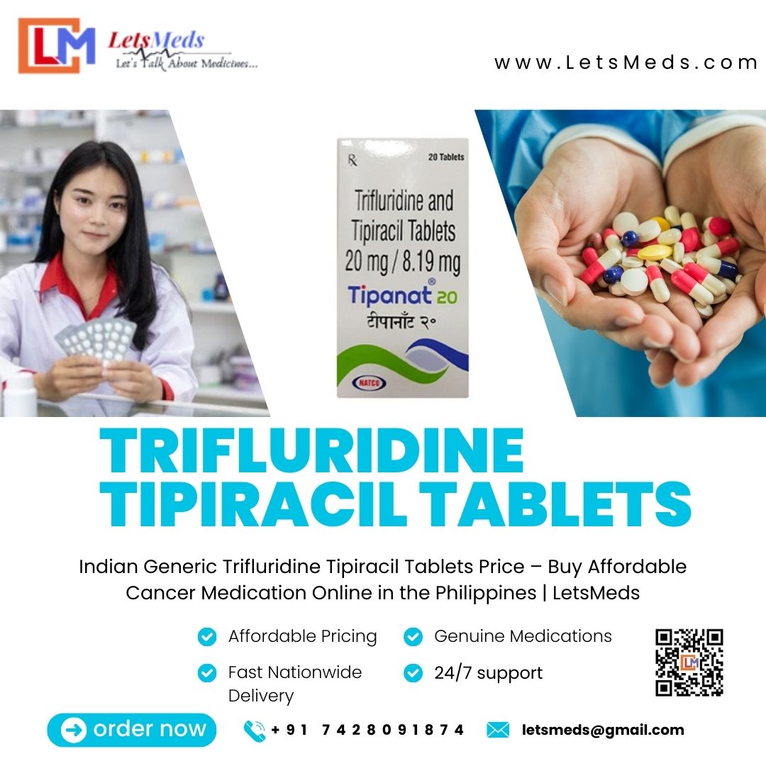 Indian Generic Trifluridine Tipiracil Tablets Price – Buy Affordable Cancer Medication Online