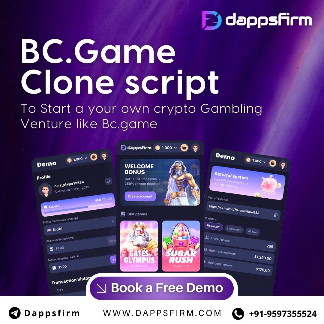 BC.Game  Script: Elevate Your Online Casino Business