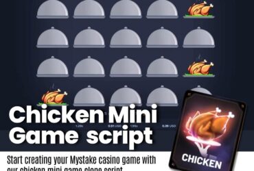 Premium MyStake Chicken Game  Script for Casino Innovators