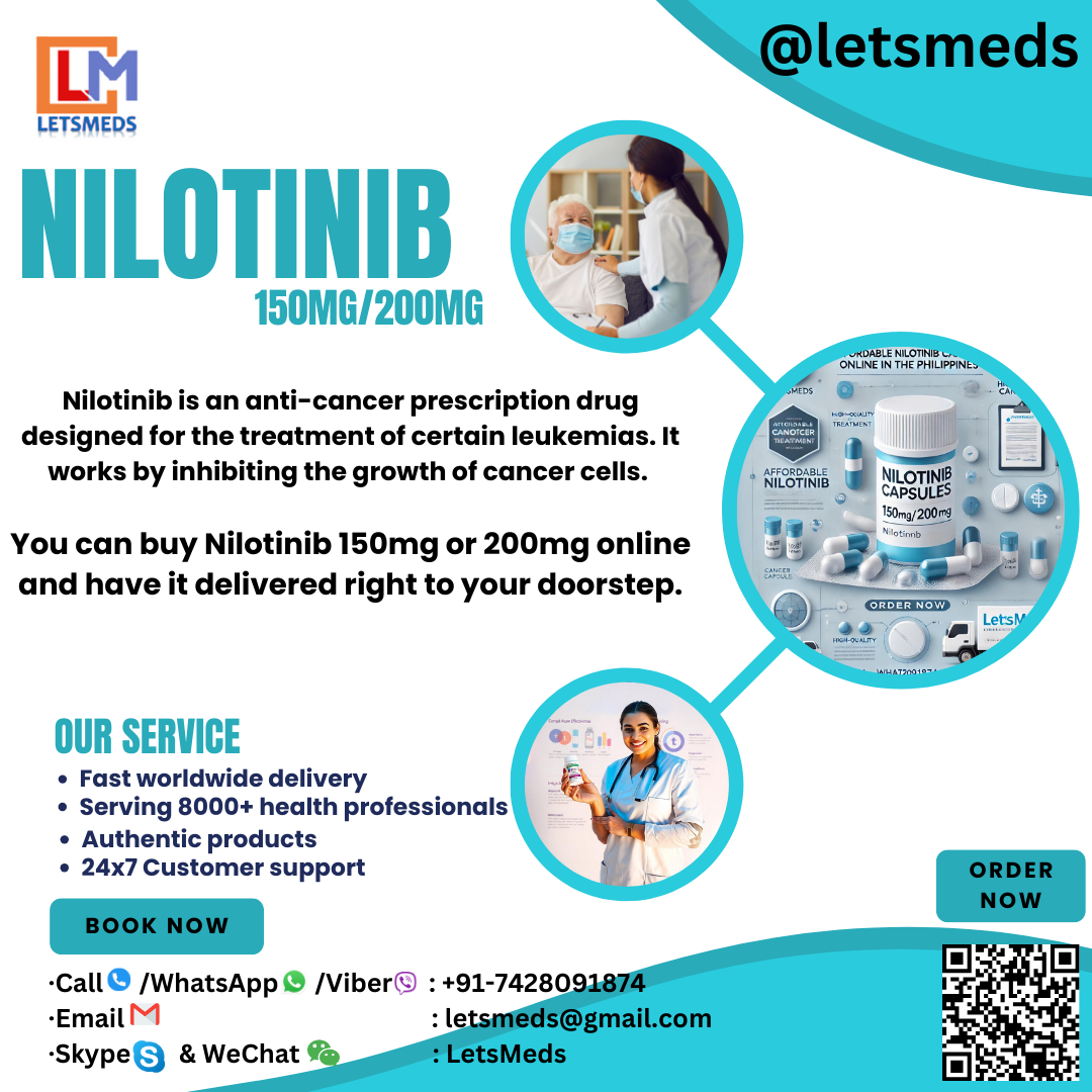 Why Purchase Nilotinib Capsules Online in the Philippines through LetsMeds?