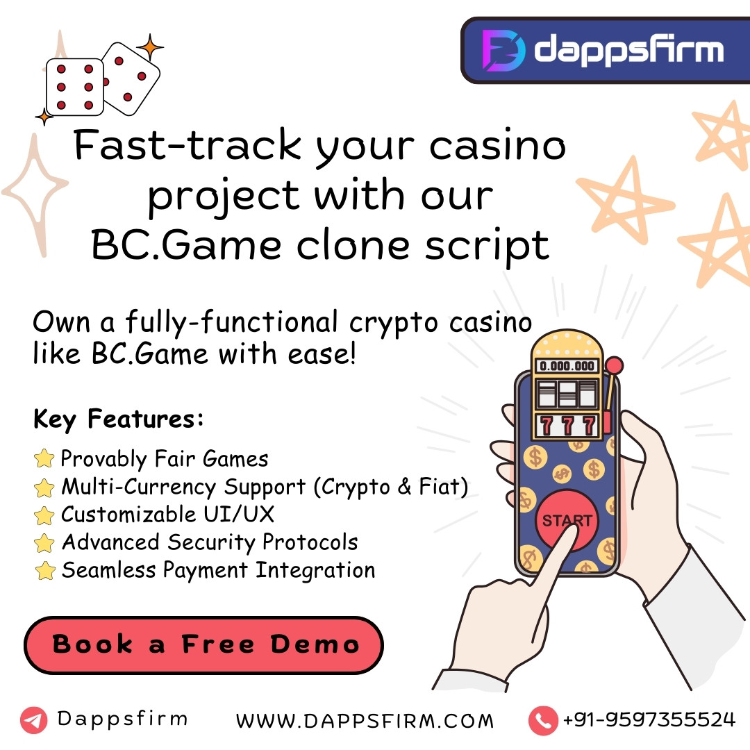 BC.Game  Script a Ultimate Solution for Online Casino Entrepreneurs