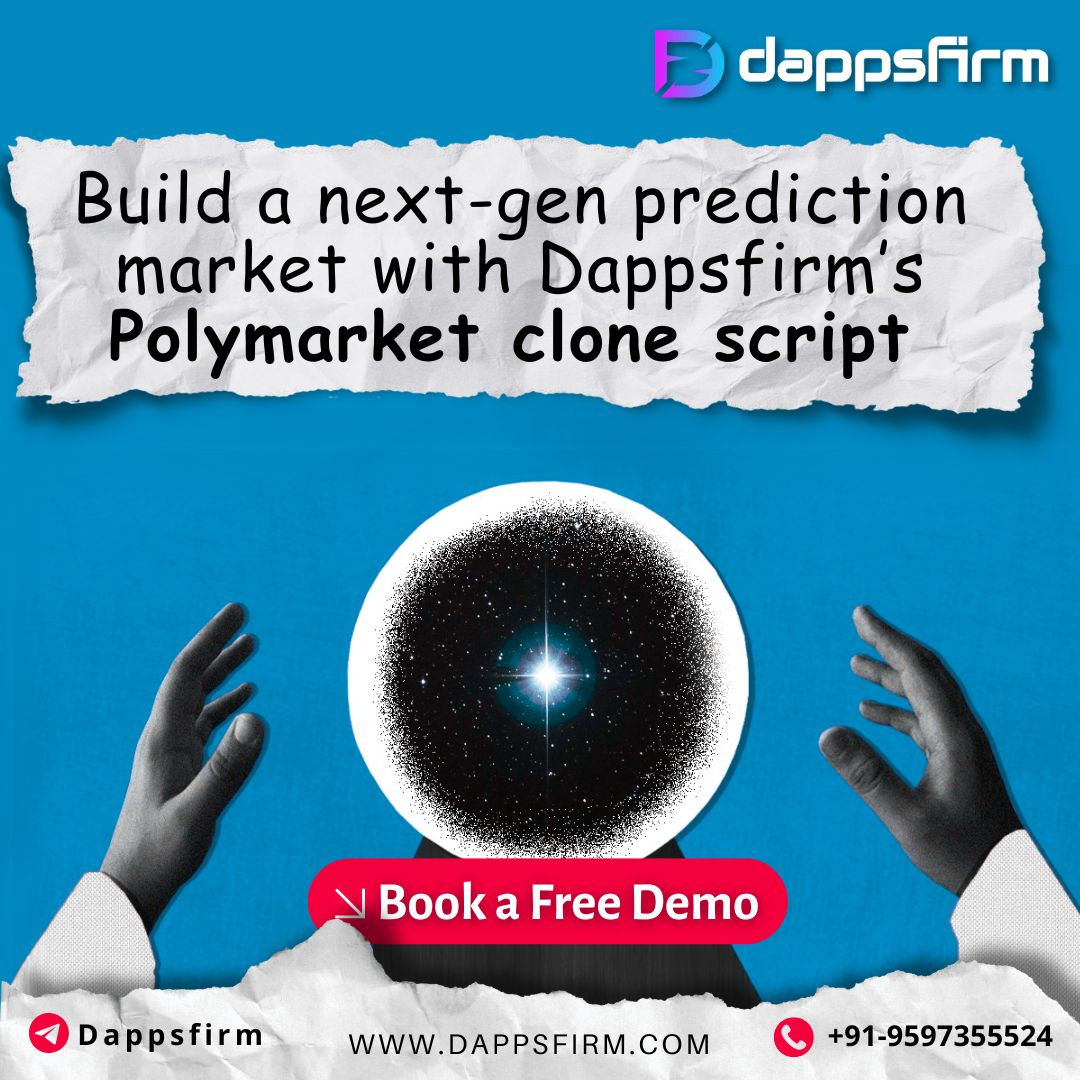 Blockchain-powered Polymarket  script for secure prediction markets