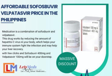 Get Affordable Sofosbuvir 400mg Velpatasvir 100mg Online with LetsMeds