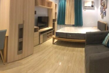 Fully Furnished Studio Condo Unit For Rent – 14th Floor Tower B at The Pearl Place