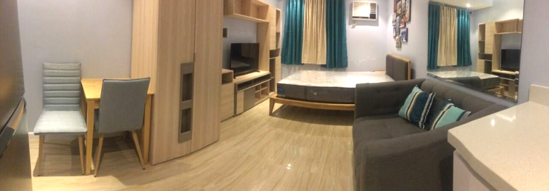 Fully Furnished Studio Condo Unit For Rent – 14th Floor Tower B at The Pearl Place