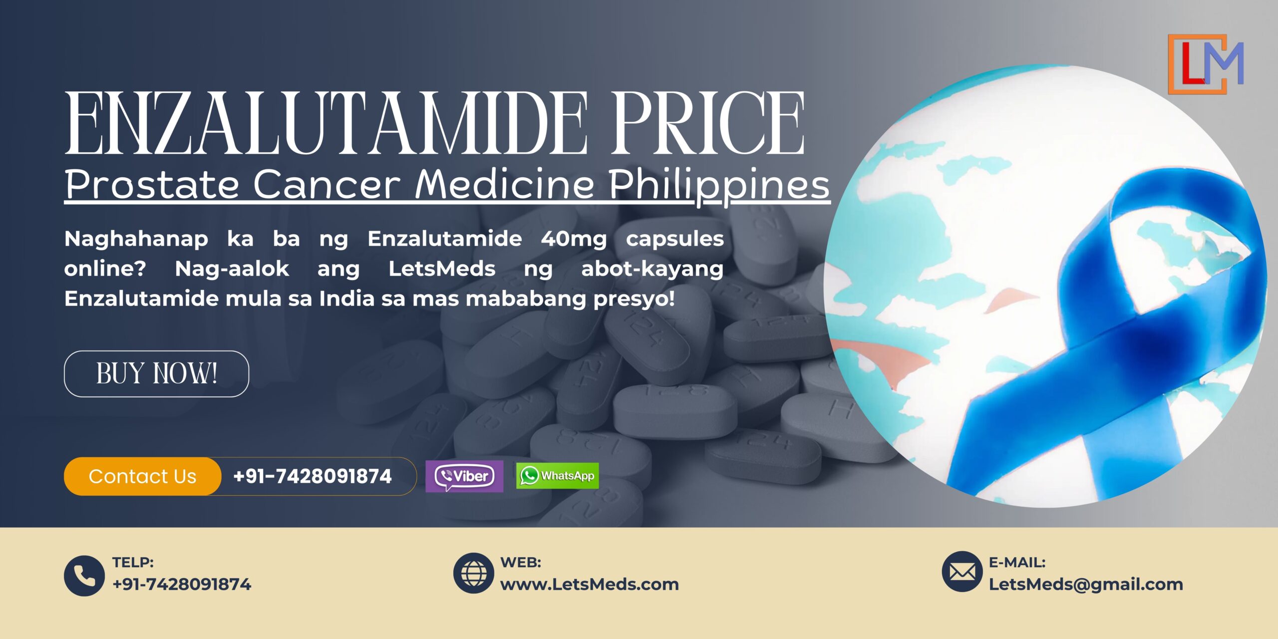 Bumili Enzalutamide Capsules Price Online Philippines