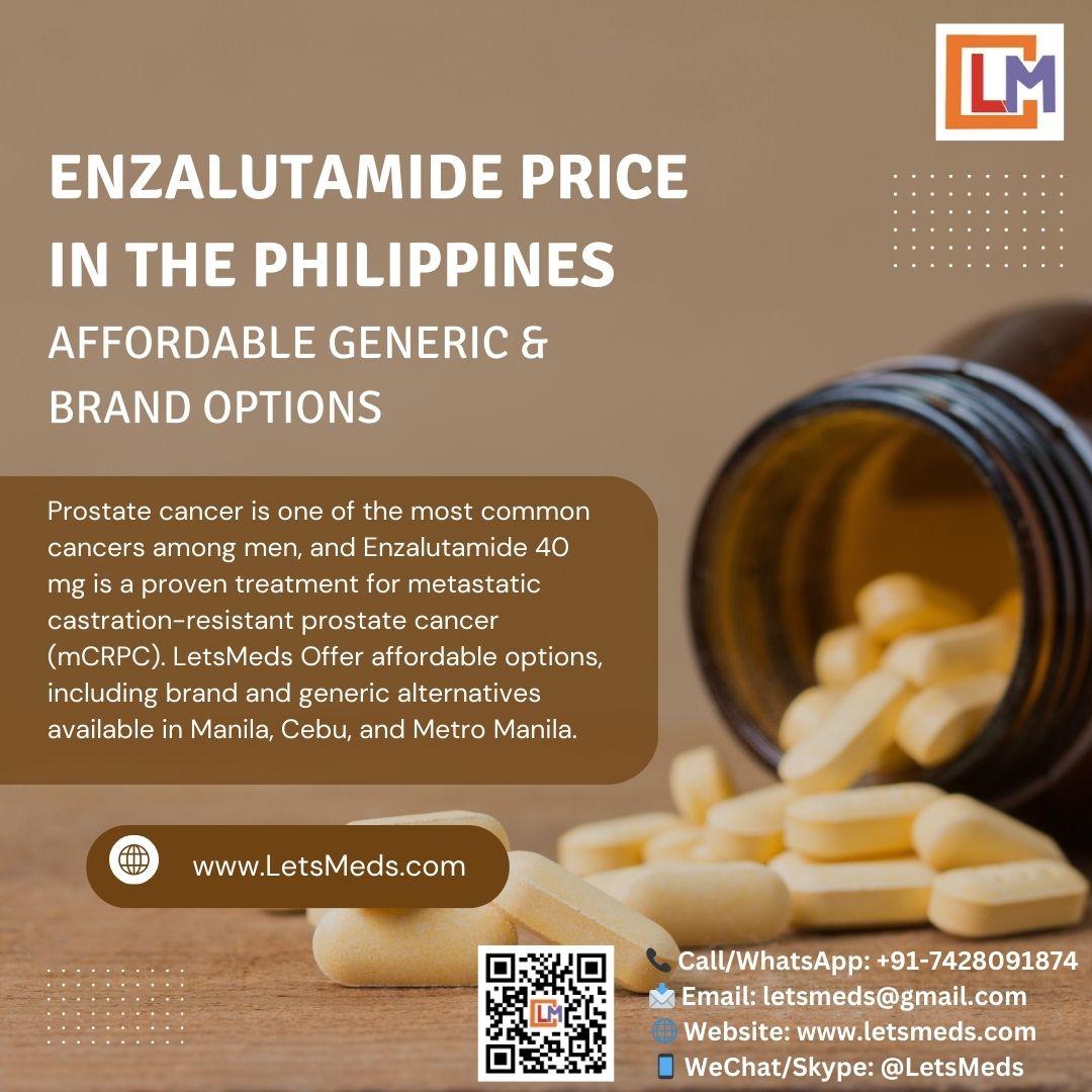 Enzalutamide Price in the Philippines | Affordable Generic & Brand Options