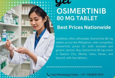 Where To Buy Osimertinib 80 mg price in The Philippines?