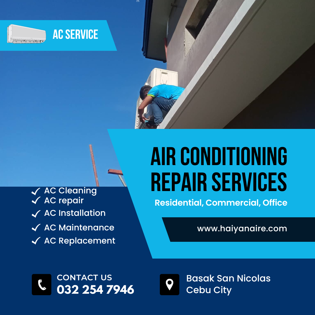HAIYANANIRE AIRCON CLEANING and REPAIR SERVICES in Brgy. Basak Mandaue City Cebu 