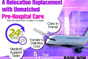 Panchmukhi Air and Train Ambulance Services in Siliguri Transferring Patient Without Any Discomfort