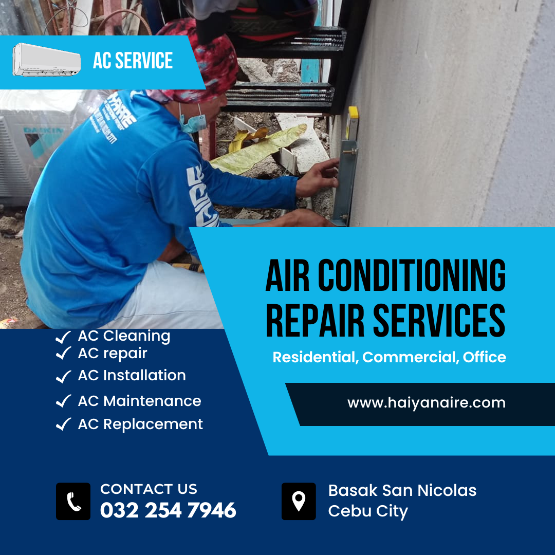 HAIYANANIRE AIRCON CLEANING and REPAIR SERVICES in Brgy. Canduman Mandaue City Cebu 